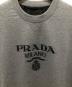 中古・古着 PRADA (プラダ) ロゴスウェット グレー サイズ:L：75000円