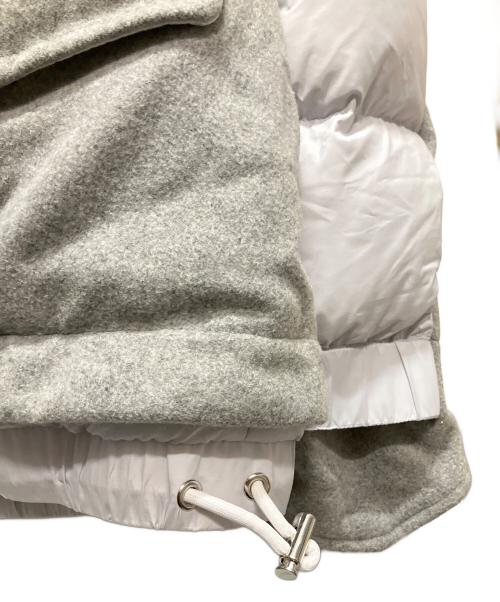 sacai（サカイ）sacai (サカイ) NIKE (ナイキ) 切替ダウンジャケット/20AW NRG RH PARKA グレー サイズ:Lの古着・服飾アイテム