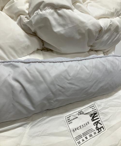 sacai（サカイ）sacai (サカイ) NIKE (ナイキ) 切替ダウンジャケット/20AW NRG RH PARKA グレー サイズ:Lの古着・服飾アイテム