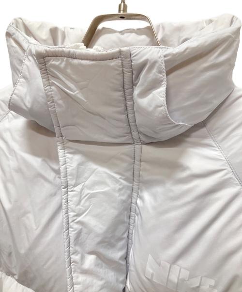 sacai（サカイ）sacai (サカイ) NIKE (ナイキ) 切替ダウンジャケット/20AW NRG RH PARKA グレー サイズ:Lの古着・服飾アイテム