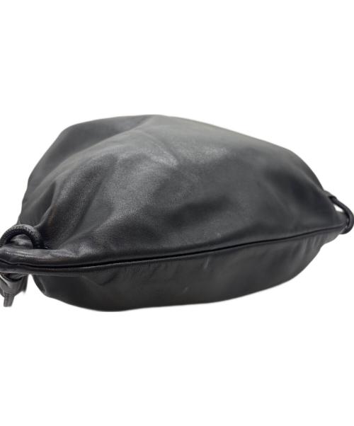 Saint Laurent Paris（サンローランパリ）Saint Laurent Paris (サンローランパリ) テディ レザー ナップザック バッグパック ブラック サイズ:-の古着・服飾アイテム