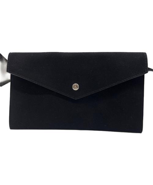 Saint Laurent Paris（サンローランパリ）Saint Laurent Paris (サンローランパリ) テディ レザー ナップザック バッグパック ブラック サイズ:-の古着・服飾アイテム