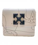 OFFWHITEオフホワイト）の古着「パズル ジットニー ミニ クロスボディバッグ」｜ホワイト×ブラック