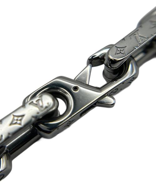 LOUIS VUITTON（ルイ ヴィトン）LOUIS VUITTON (ルイ ヴィトン) チェーンモノグラム ネックレス シルバーの古着・服飾アイテム