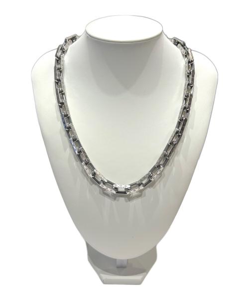 LOUIS VUITTON（ルイ ヴィトン）LOUIS VUITTON (ルイ ヴィトン) チェーンモノグラム ネックレス シルバーの古着・服飾アイテム