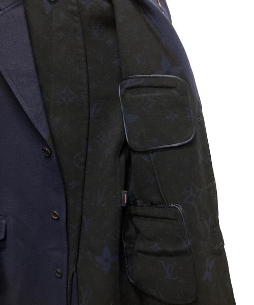 LOUIS VUITTON（ルイ ヴィトン）LOUIS VUITTON (ルイ ヴィトン) チェスターコート ステープルズエディション ネイビー サイズ:48の古着・服飾アイテム