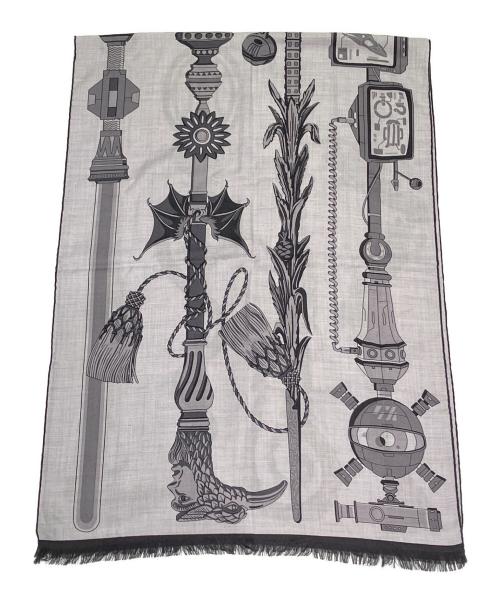 HERMES（エルメス）HERMES (エルメス) レクタング カツォウナ ライトグレーの古着・服飾アイテム