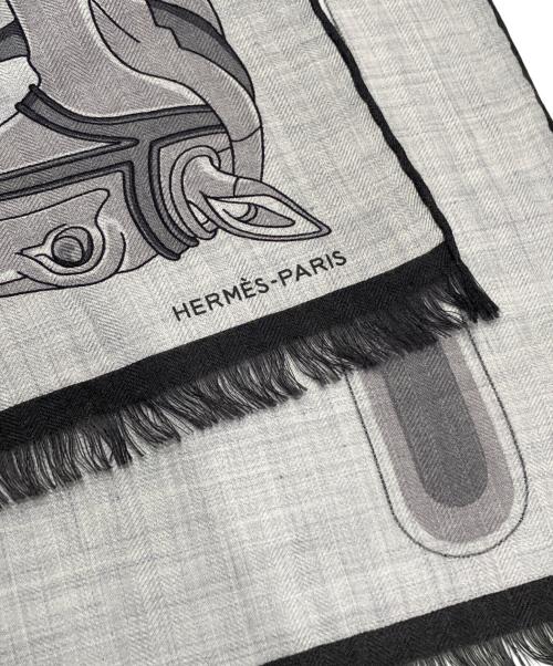 HERMES（エルメス）HERMES (エルメス) レクタング カツォウナ ライトグレーの古着・服飾アイテム