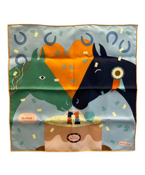 HERMES（エルメス）HERMES (エルメス) カレ《イズ・ディス・ア・ラブストーリー？》 マルチカラー サイズ:- 未使用品の古着・服飾アイテム