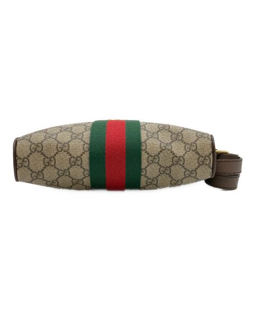 GUCCI（グッチ）GUCCI (グッチ) オフィディア GGスモール メッセンジャーバッグ ベージュ×ブラウンの古着・服飾アイテム