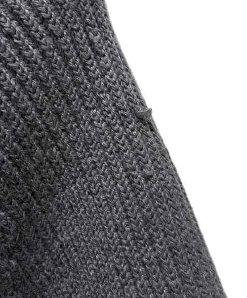 LOUIS VUITTON（ルイ ヴィトン）LOUIS VUITTON (ルイ ヴィトン) Emblem Ribbed Knit/エンブレム リブ ニット/RW202W YEH FJKL39 グレー サイズ:Sの古着・服飾アイテム