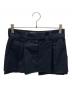 MIU MIU（ミュウミュウ）の古着「POCKET EDGE SKIRT 」｜ネイビー