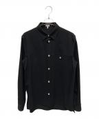 LOEWEロエベ）の古着「22AW/Metal Button Overshirt」｜ブラック