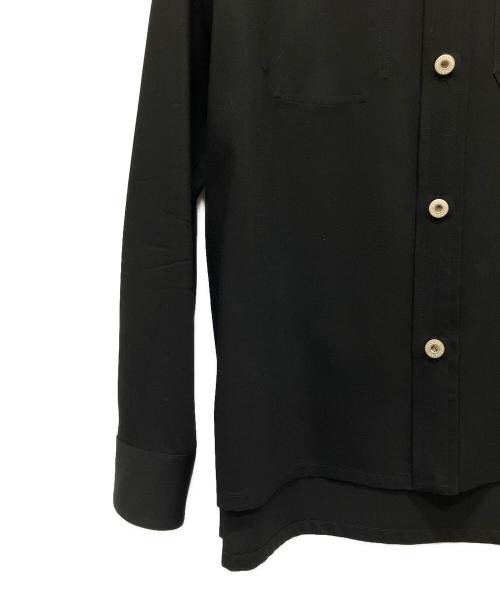 LOEWE（ロエベ）LOEWE (ロエベ) 22AW/Metal Button Overshirt ブラック サイズ:39の古着・服飾アイテム