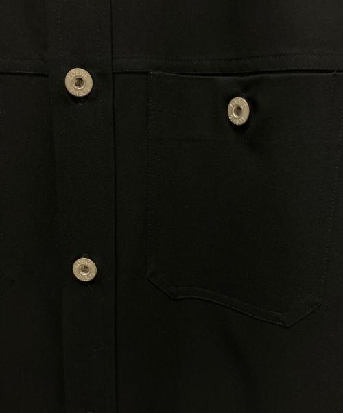 LOEWE（ロエベ）LOEWE (ロエベ) 22AW/Metal Button Overshirt ブラック サイズ:39の古着・服飾アイテム