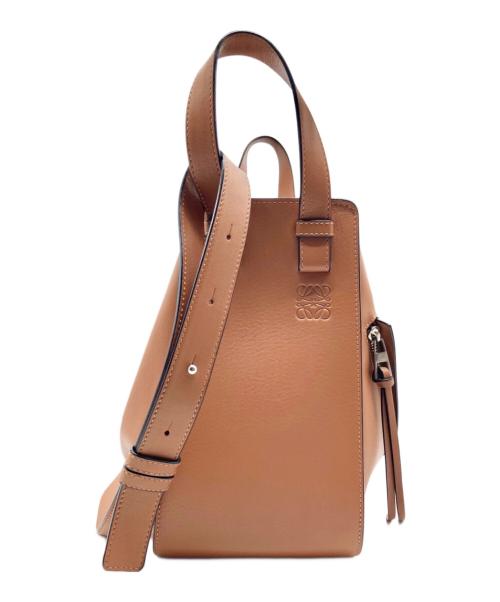 LOEWE（ロエベ）LOEWE (ロエベ) ハンモックスモール/ショルダーバッグ タン サイズ:スモールの古着・服飾アイテム