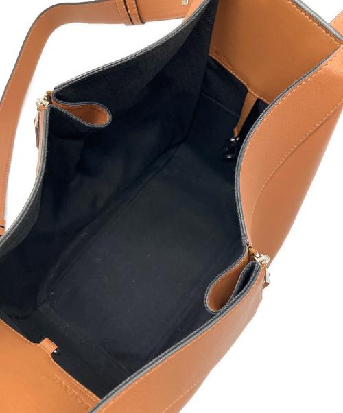 LOEWE（ロエベ）LOEWE (ロエベ) ハンモックスモール/ショルダーバッグ タン サイズ:スモールの古着・服飾アイテム