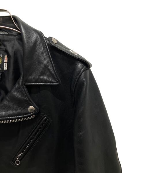 Schott（ショット）Schott (ショット) SHEEP ONE STAR RIDERS JKT ブラック サイズ:40の古着・服飾アイテム