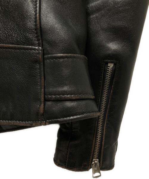 Schott（ショット）Schott (ショット) SHEEP ONE STAR RIDERS JKT ブラック サイズ:40の古着・服飾アイテム
