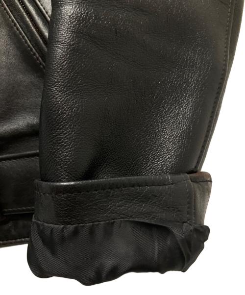 Schott（ショット）Schott (ショット) SHEEP ONE STAR RIDERS JKT ブラック サイズ:40の古着・服飾アイテム