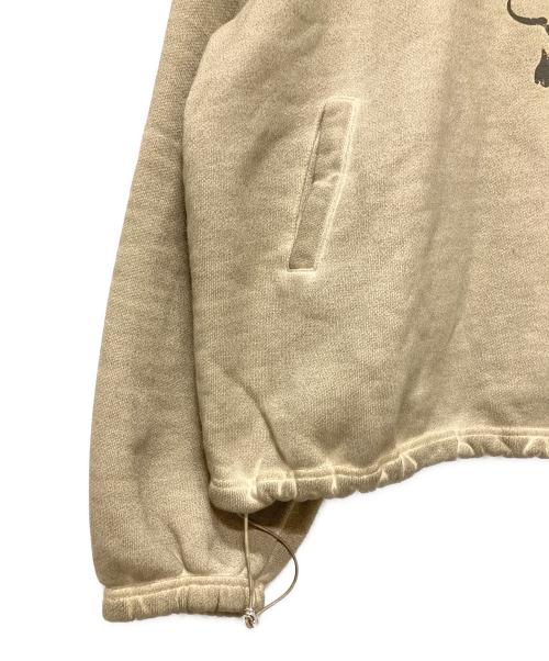 THUG CLUB（サグ クラブ）THUG CLUB (サグ クラブ) Peace Stud Hoodie ベージュ サイズ:3の古着・服飾アイテム