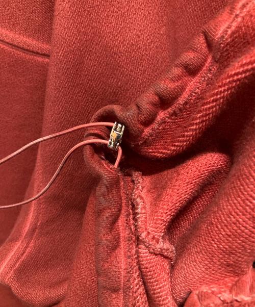 THUG CLUB（サグ クラブ）THUG CLUB (サグ クラブ) Peace Stud Hoodie レッド サイズ:4の古着・服飾アイテム