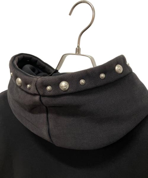THUG CLUB（サグ クラブ）THUG CLUB (サグ クラブ) Peace Stud Hoodie ブラック サイズ:2の古着・服飾アイテム