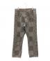 LOUIS VUITTON（ルイ ヴィトン）の古着「Louis Vuitton x Nigo 2020 Straight-Leg Jeans」｜グレー