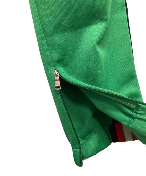 GUCCI（グッチ）GUCCI (グッチ) 18SS サイドライン テクニカル シェリーライントラックパンツ グリーン サイズ:Lの古着・服飾アイテム