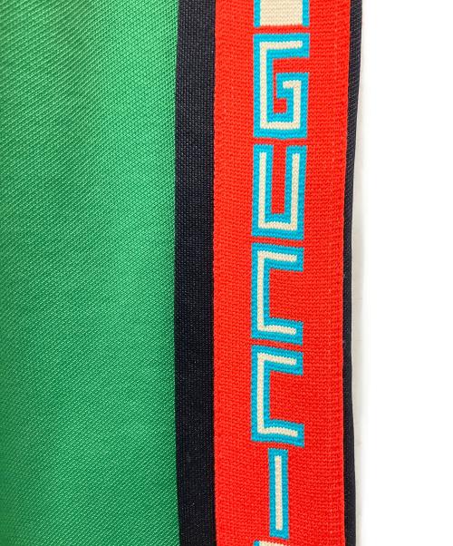 GUCCI（グッチ）GUCCI (グッチ) シェリーライントラックパンツ グリーン サイズ:Lの古着・服飾アイテム