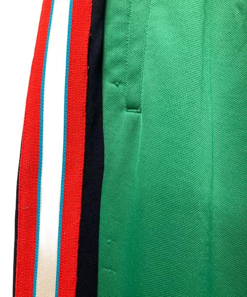 GUCCI（グッチ）GUCCI (グッチ) シェリーライントラックパンツ グリーン サイズ:Lの古着・服飾アイテム