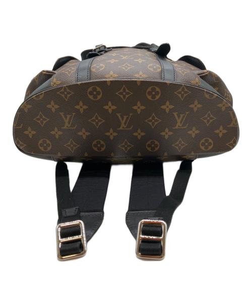 LOUIS VUITTON（ルイ ヴィトン）LOUIS VUITTON (ルイ ヴィトン) クリストファーMM モノグラム・マカサー バックパック M43735 ブラウン サイズ:MMの古着・服飾アイテム