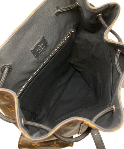 LOUIS VUITTON（ルイ ヴィトン）LOUIS VUITTON (ルイ ヴィトン) クリストファーMM モノグラム・マカサー バックパック M43735 ブラウン サイズ:MMの古着・服飾アイテム