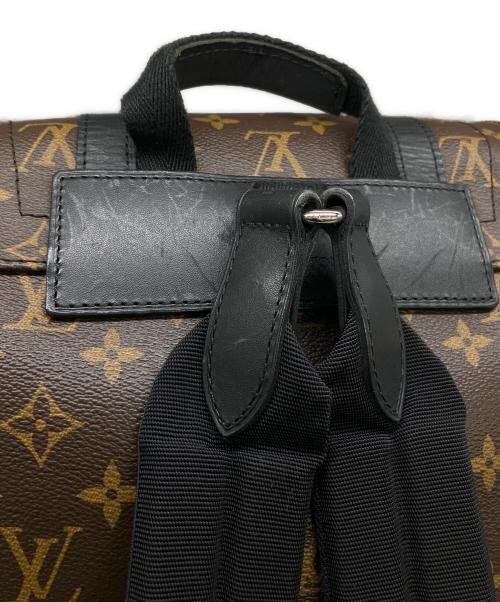 LOUIS VUITTON（ルイ ヴィトン）LOUIS VUITTON (ルイ ヴィトン) クリストファーMM モノグラム・マカサー バックパック M43735 ブラウン サイズ:MMの古着・服飾アイテム