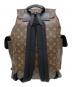 LOUIS VUITTON (ルイ ヴィトン) クリストファーMM モノグラム・マカサー バックパック M43735 ブラウン サイズ:MM：310000円
