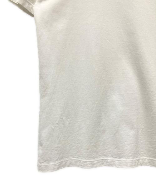 CELINE（セリーヌ）CELINE (セリーヌ) ゴシックロゴプリントTシャツ ホワイト サイズ:Sの古着・服飾アイテム