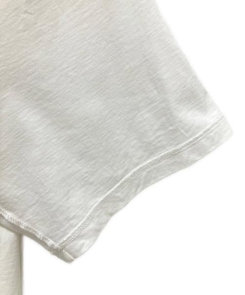 CELINE（セリーヌ）CELINE (セリーヌ) ゴシックロゴプリントTシャツ ホワイト サイズ:Sの古着・服飾アイテム