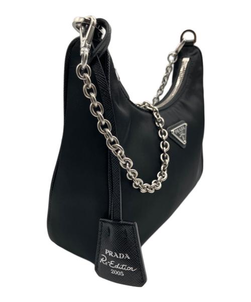 PRADA（プラダ）PRADA (プラダ) Re-Edition 2005 Re-Nylon バッグ ブラックの古着・服飾アイテム