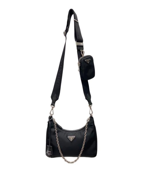 PRADA（プラダ）PRADA (プラダ) Re-Edition 2005 Re-Nylon バッグ ブラックの古着・服飾アイテム
