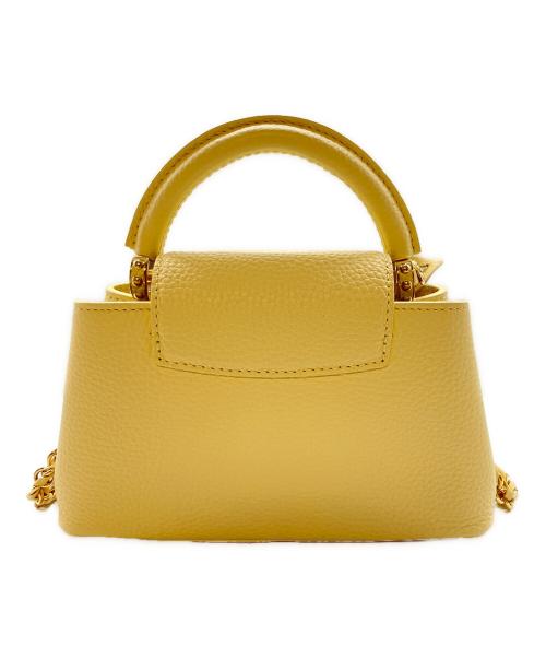 LOUIS VUITTON（ルイ ヴィトン）LOUIS VUITTON (ルイ ヴィトン) カプシーヌ EW MINI バナナイエロー サイズ:ミニ/mininの古着・服飾アイテム