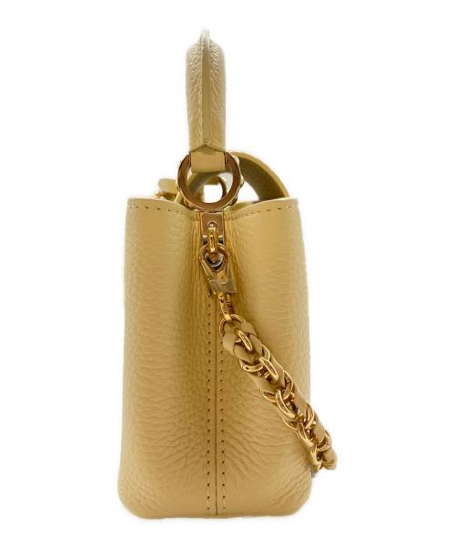 LOUIS VUITTON（ルイ ヴィトン）LOUIS VUITTON (ルイ ヴィトン) カプシーヌ EW MINI バナナイエロー サイズ:ミニ/mininの古着・服飾アイテム