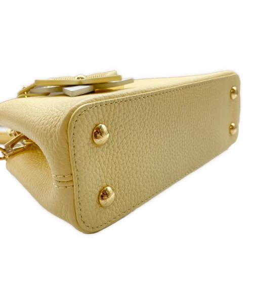 LOUIS VUITTON（ルイ ヴィトン）LOUIS VUITTON (ルイ ヴィトン) カプシーヌ EW MINI バナナイエロー サイズ:ミニ/mininの古着・服飾アイテム
