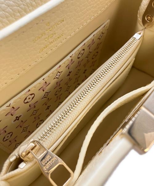 LOUIS VUITTON（ルイ ヴィトン）LOUIS VUITTON (ルイ ヴィトン) カプシーヌ EW MINI バナナイエロー サイズ:ミニ/mininの古着・服飾アイテム