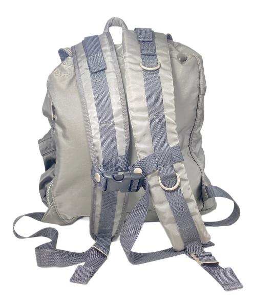 sacai（サカイ）sacai (サカイ) PORTER (ポーター) Double Pocket Backpack ライトグレー サイズ:-の古着・服飾アイテム