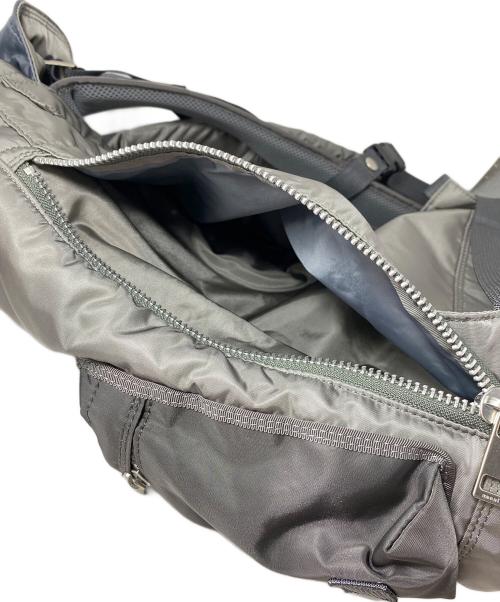sacai（サカイ）sacai (サカイ) PORTER (ポーター) Double Pocket Backpack ライトグレー サイズ:-の古着・服飾アイテム