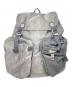 sacai（サカイ）の古着「Double Pocket Backpack」｜ライトグレー