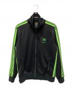 Needles×End of the Worldニードルズ×エンド・オブ・ザ・ワールド）の古着「トラックジャケット」｜ブラック×グリーン
