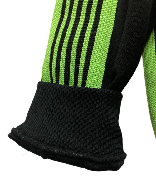 Needles（ニードルズ）Needles (ニードルズ) End of the World (エンド・オブ・ザ・ワールド) トラックジャケット ブラック×グリーン サイズ:Lの古着・服飾アイテム