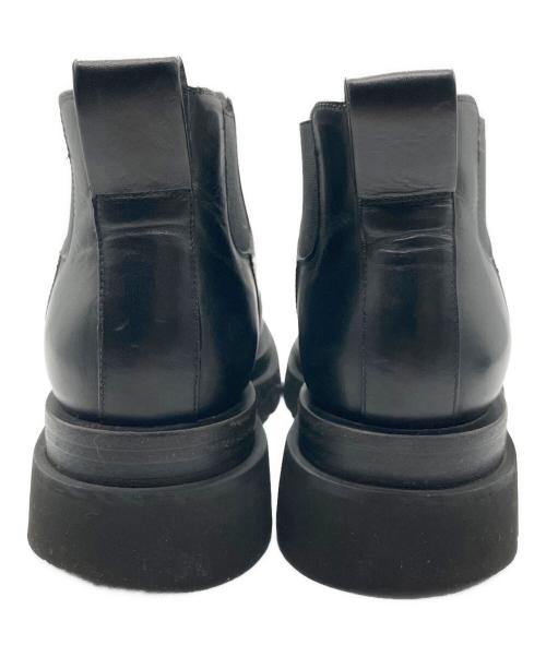 BOTTEGA VENETA（ボッテガベネタ）BOTTEGA VENETA (ボッテガベネタ) Lug Chelsea Ankle Bootラグチェルシーアンクルブーツ ブラック サイズ:38の古着・服飾アイテム
