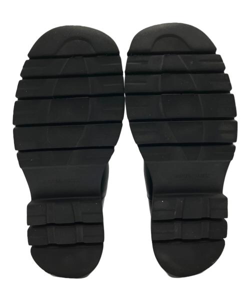 BOTTEGA VENETA（ボッテガベネタ）BOTTEGA VENETA (ボッテガベネタ) Lug Chelsea Ankle Bootラグチェルシーアンクルブーツ ブラック サイズ:38の古着・服飾アイテム
